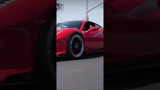 488 Pista Acceleration Pops and Bangs..