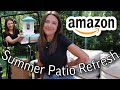 AMAZON PATIO REFRESH FOR SUMMER | summer vibes and sunshine