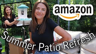 AMAZON PATIO REFRESH FOR SUMMER | summer vibes and sunshine