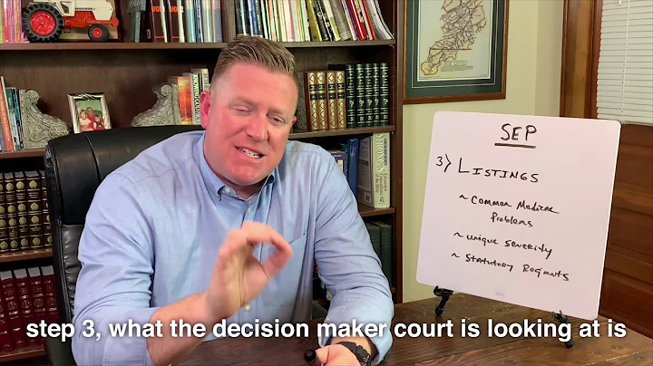 Sequential Evaluation Process Step 3: Listings