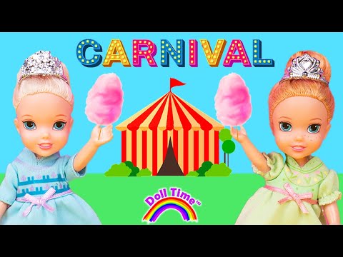 FUNFAIR Theme Park! 🎡 Elsa and Anna COMPETITION BIG PRIZE!