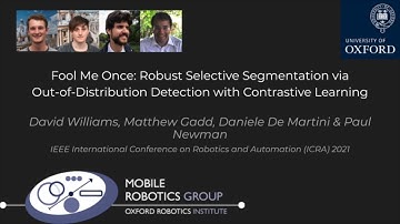 Fool Me Once:  Robust Selective Segmentation via OoD Detection with Contrastive Learning