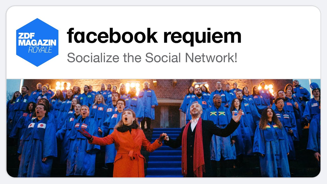 New facebook requiem - Socialize the Social Network! | ZDF Magazin Royale