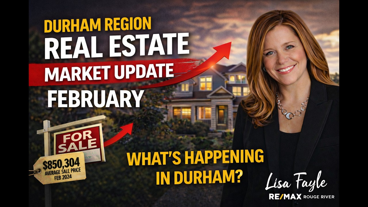 February 2026 Durham Region Real Estate Market Update - YouTube
