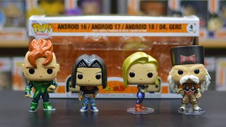 Dragon Ball Z Android 16 Android 17 Android 18 & Dr Gero Pop! Pack