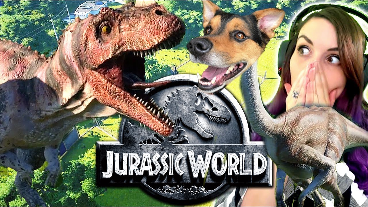 gaming logo Will Dexter Survive?! | Jurassic World Evolution First Look Gameplay