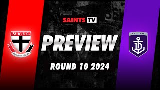 Round 10 PREVIEW: St Kilda v Fremantle | AFL 2024