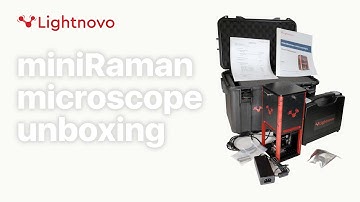 miniRaman microscope unboxing