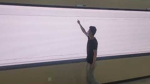 Touch video wall LED screen finger touch 100% no frame laser touch technology large screen