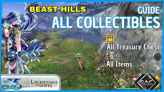 Beast Hills - All Treasure Chest | Ys VIII: Lacrimosa of DANA | GAC