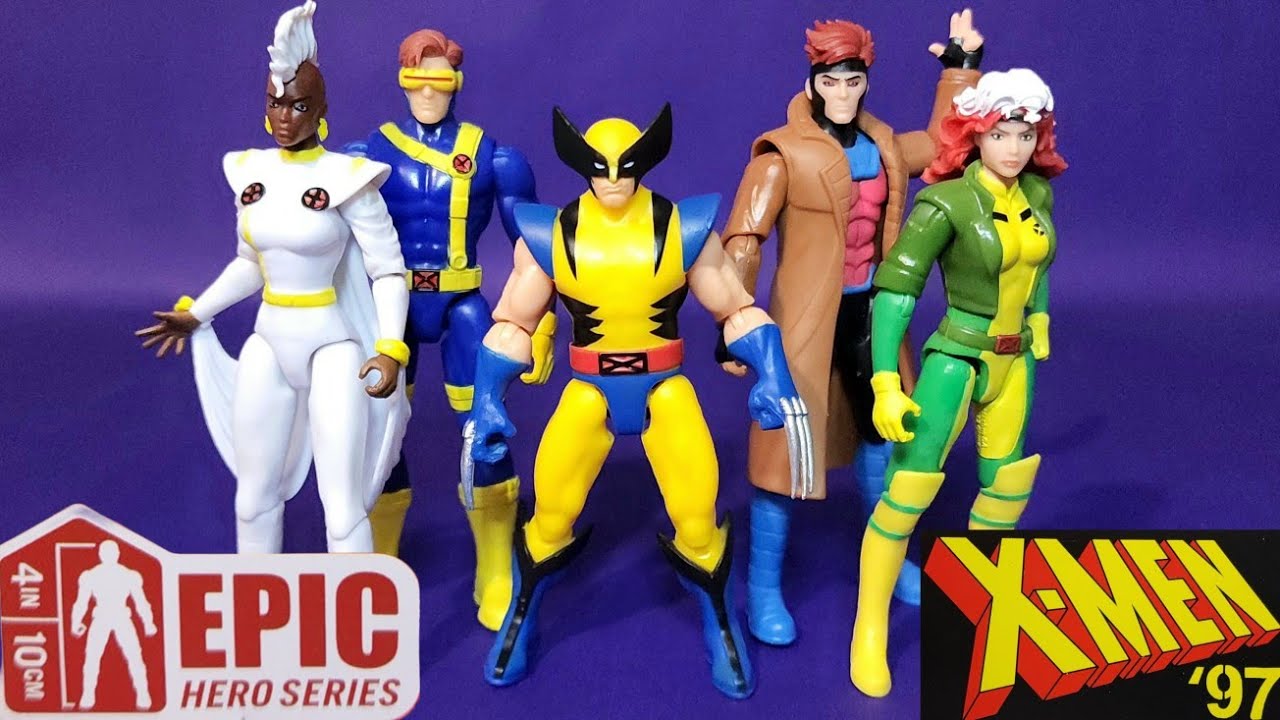 X-men ´97 5-pack | Target Exclusive | Epic Hero Series 4 In 10 cm