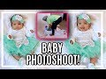 BABY PHOTOSHOOT AT HOME! | MY FOOT GREW DURING PREGNANCY!!