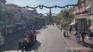 Disneyland: Omnibus Ride from the Hub to Town Square (1/5/25)