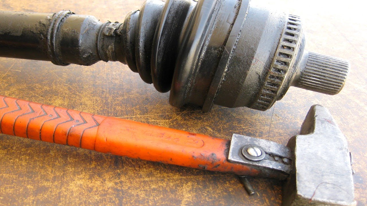 disassembly of a cardan nut easily (homokinetic joint)