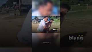 Digrebek saat BAB , bandar kabur tak pakai busana