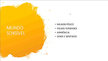 Quais os estágios do conhecimento Segundo Platão?