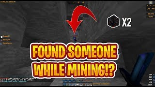 WE FOUND SOMEONE WHILE MINING!! + WE ARE SETUP (VeltPvP Medium Episode #2)