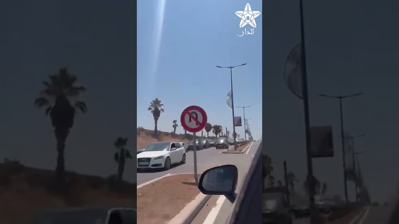 ازدحام غير مسبوق بالطريق الرابطة بين أكادير وتغازوت وسط ضغط كبير على حركة السير