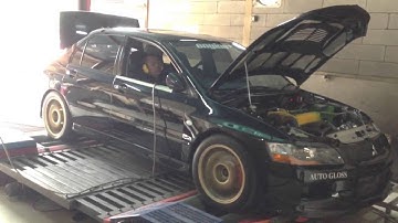 Dyno tuning Haltech Platinum Pro Plug-in EVO9