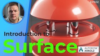 How to use Arnold Surface Shader - Rendering introduction | ep#602