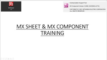 MX SHEET & MX COMPONENT TRAINING