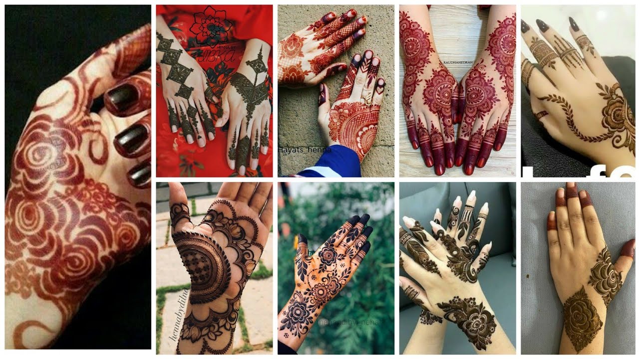 Top Classic Beautiful Heena Mehndi Designs Ideas by Aasu Fashion Beauty||