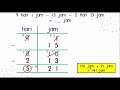 MATEMATIK TAHUN 4 - Tolak Masa (Jam, Hari, Minggu)