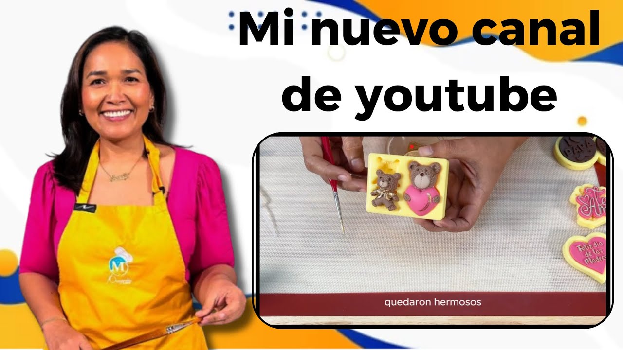 Cómo decorar con chocolate y moldes de Silicon 😱