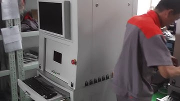 Newest operation video of Enclosed Fiber Laser Marking Machine