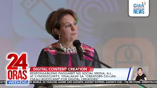 Responsableng paggamit ng social media, A.I., at cybersecurity, tinalakay sa... | 24 Oras Weekend