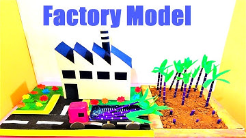 factory working model project | sugarcane agriculture model | science project | diy | howtofunda