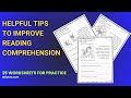 Helpful Tips to Improve Reading Comprehension Skills at Home #ParentingTips