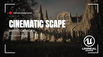 Gothic Cathedral Cinematic Sequence | Unreal Engine #3d #cinematic