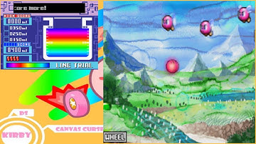 DS - Kirby Canvas Curse (002) Reddy Land Rainbow Run