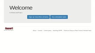 Manage account profile in MonteCarloProject