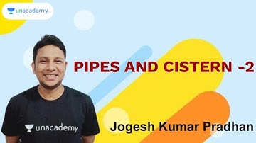 Mission OPSC | PIPES AND CISTERN - 2 | Jogesh Pradhan