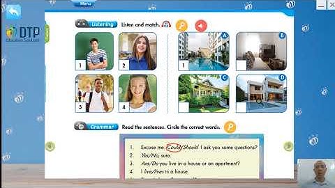 DTP - I learn smart world 6 - lesson 1.3 : pronunciation + speaking