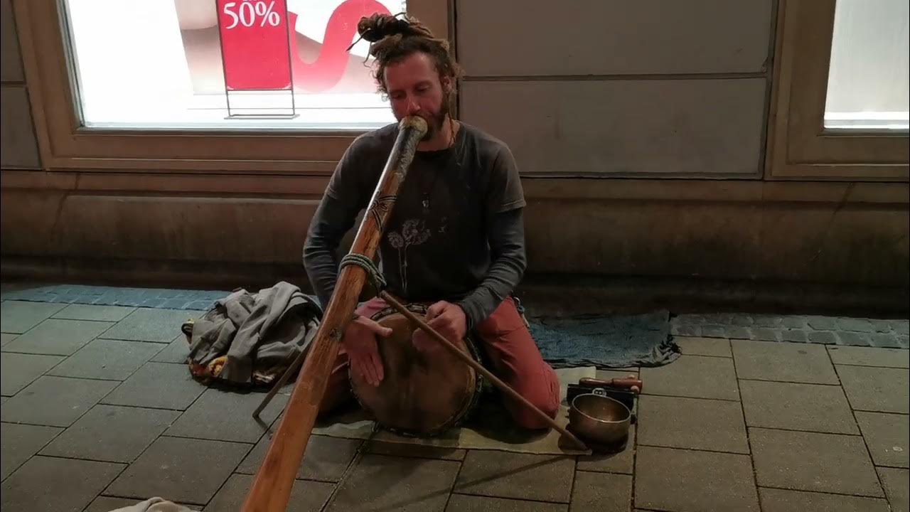 Didgeridoo Künstler Street Music Graz Natural Spirit Sijus