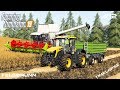 Harvesting oat,wheat and corn | Animals on Felsbrunn | Farming Simulator 19 | Episode 12