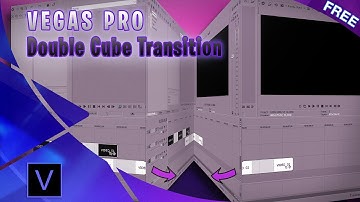 Free Download: Double Cube Transition 🎦 [Sony Vegas Pro] ✔️NO PLUGINS | Transition #12