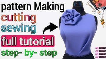Pattern Making & Draping Tutorial | Complete Fashion Design Course (Beginners to Advanced)
