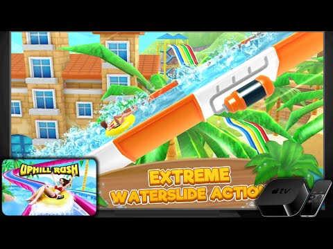 Uphill Rush Water Park Racing [1080p 60, Apple TV 4K (5th generation) Gameplay]