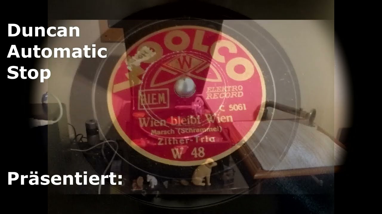 1929) Wien bleibt Wien - Zither Trio - YouTube