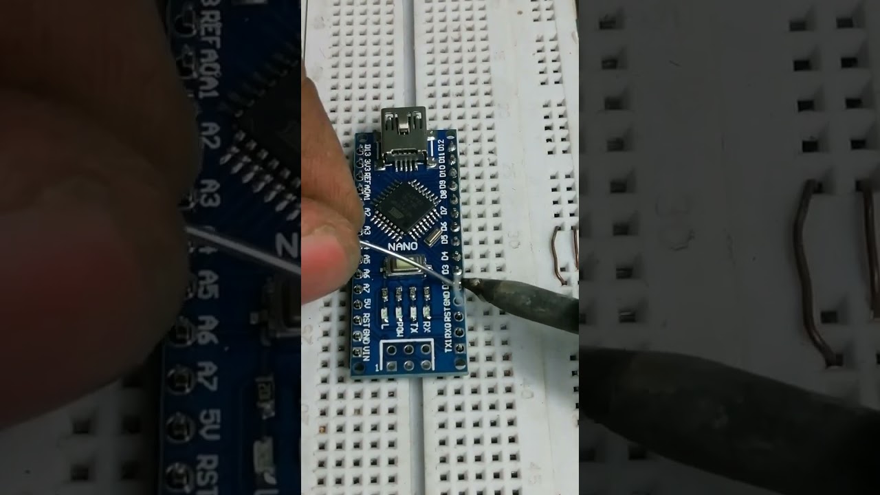 Arduino Nano Pin Soldering