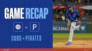 Cubs vs. Pirates Game Highlights | 5\/11\/24