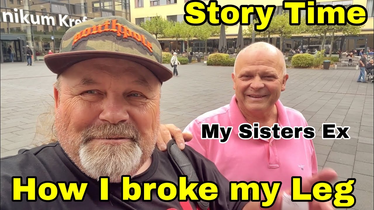 Story Time //  How i broke my leg //where i grew up // my sisters ex // german Hospital