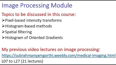 MLIP L04 - Image Processing : Part-2 (Sampling, Quantization,  Image processing vs Computer Vision)
