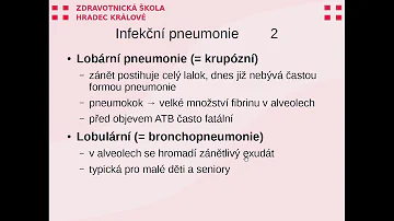 Jaké jsou příčiny pneumonie?