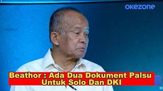 Beathor There Are Two Fake Documents for Solo and DKI, #diploma #jokowi #roysuryo #rismon #fake #...