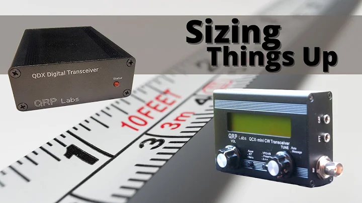 How does the QDX and the QCX Mini compare in size?